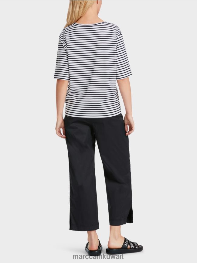 Marc Cain تي شيرت مع بيان LVN0D61362 ملابس شريط