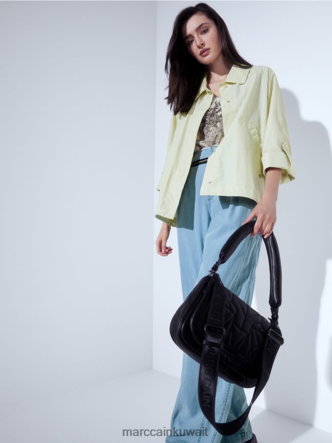 Marc Cain تي شيرت بنقش النخيل LVN0D61417 ملابس نفس ناعم