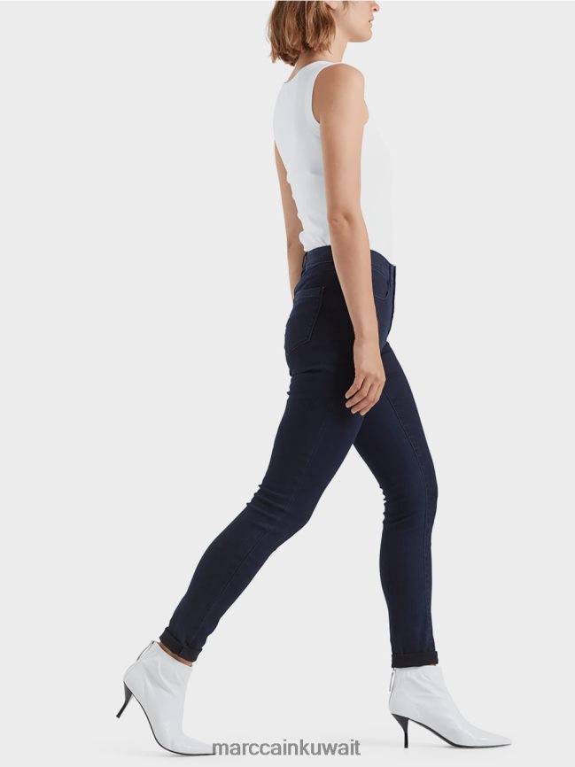 Marc Cain أعلى الخزان مضلع غرامة LVN0D61485 ملابس أبيض