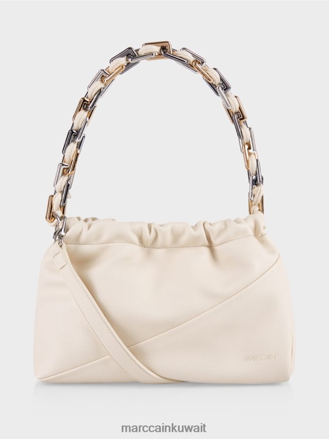 Marc Cain حقيبة كتف بمقبض مزخرف LVN0D61490 ملحق دخان