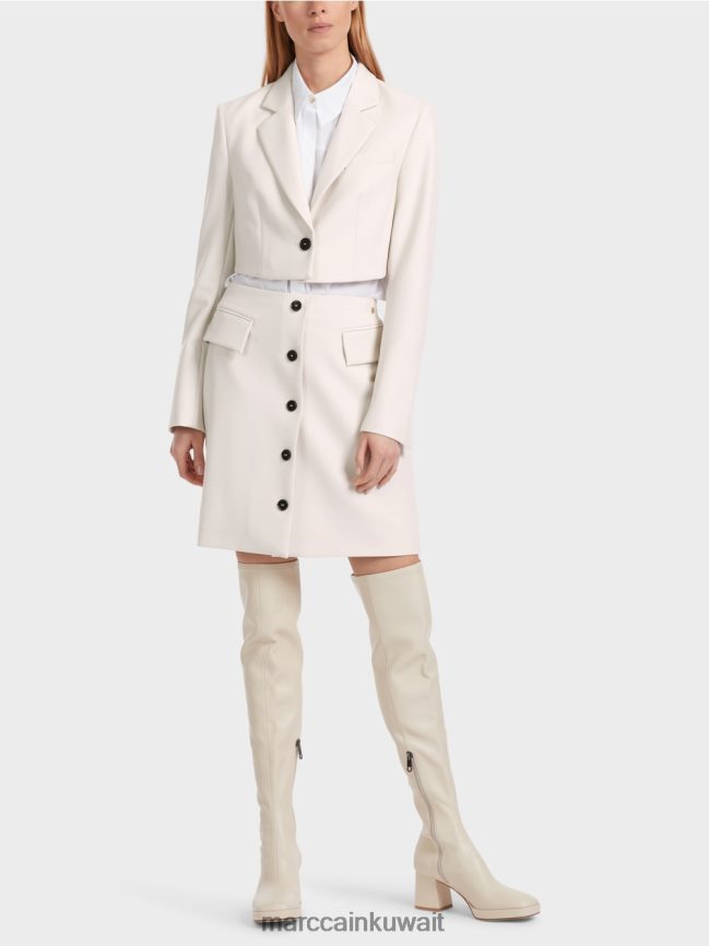 Marc Cain سترة قصيرة معاصرة LVN0D6150 ملابس دخان