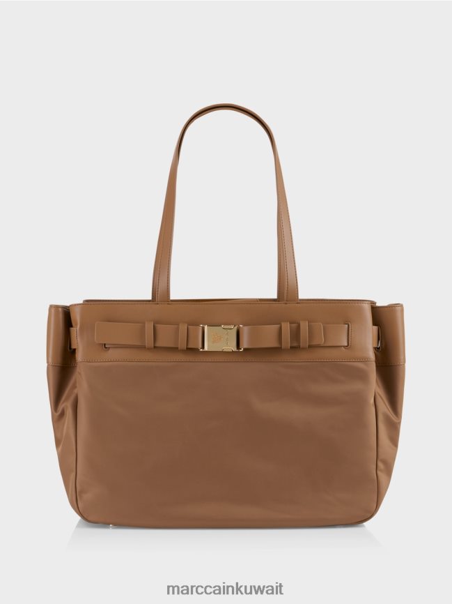 Marc Cain النايلون "إعادة التفكير معا" المتسوق LVN0D61501 ملحق الحلوى الساطعة