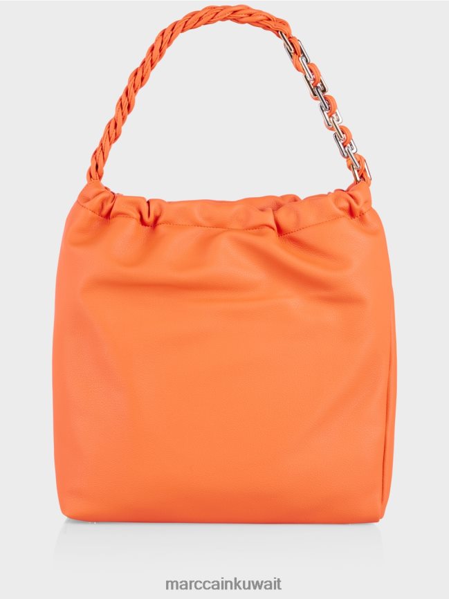 Marc Cain حقيبة تسوق على شكل حقيبة LVN0D61509 ملحق المرجان المشرق