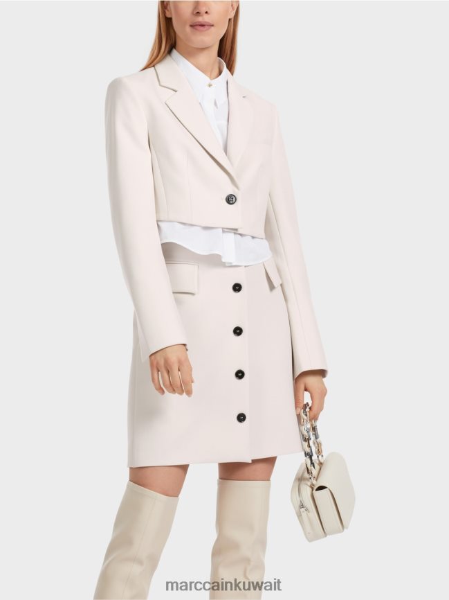 Marc Cain سترة قصيرة معاصرة LVN0D6150 ملابس دخان