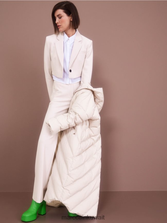 Marc Cain سترة قصيرة معاصرة LVN0D6150 ملابس دخان