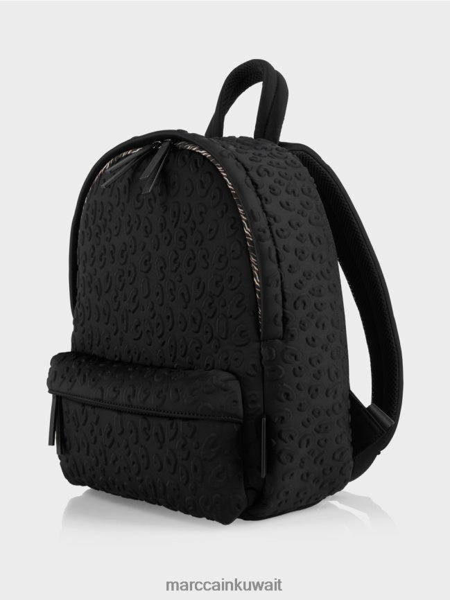 Marc Cain حقيبة ظهر مصنوعة من مادة تكنو LVN0D61510 ملحق أسود