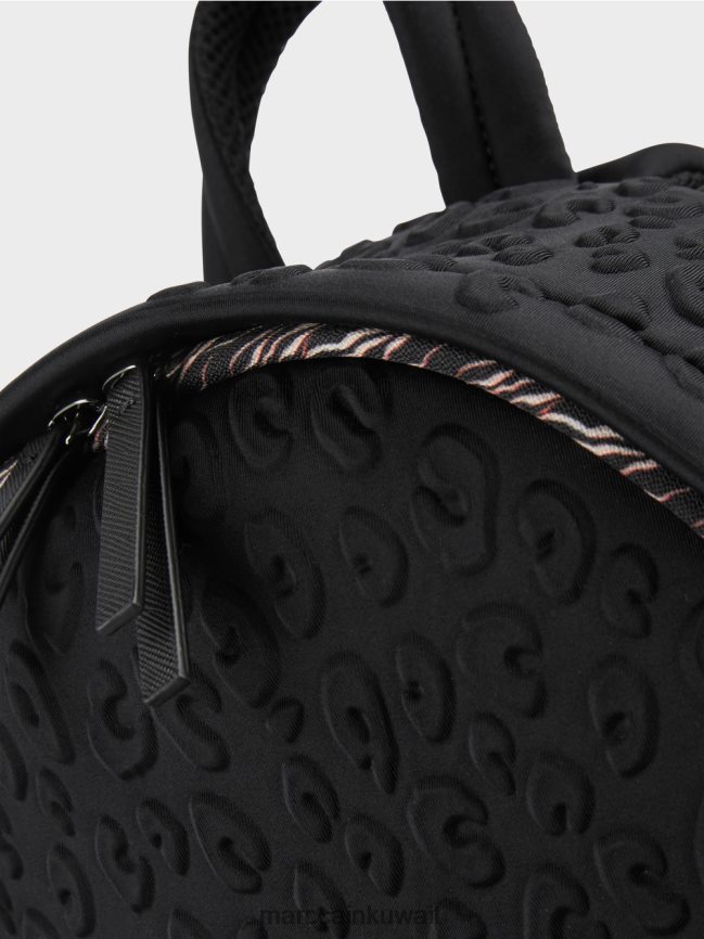 Marc Cain حقيبة ظهر مصنوعة من مادة تكنو LVN0D61510 ملحق أسود