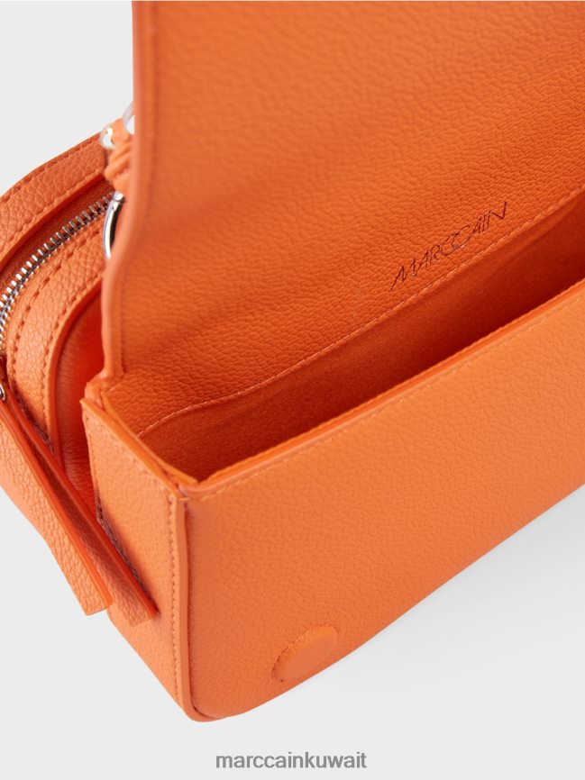Marc Cain حقيبة كتف اثنين في واحد LVN0D61511 ملحق المرجان المشرق