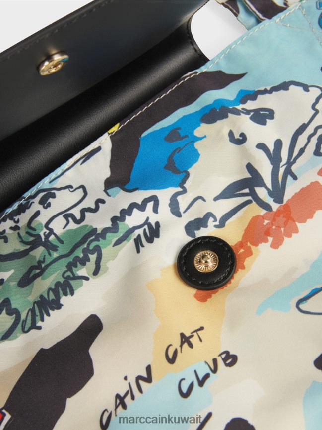 Marc Cain حقيبة تسوق بطبعة 