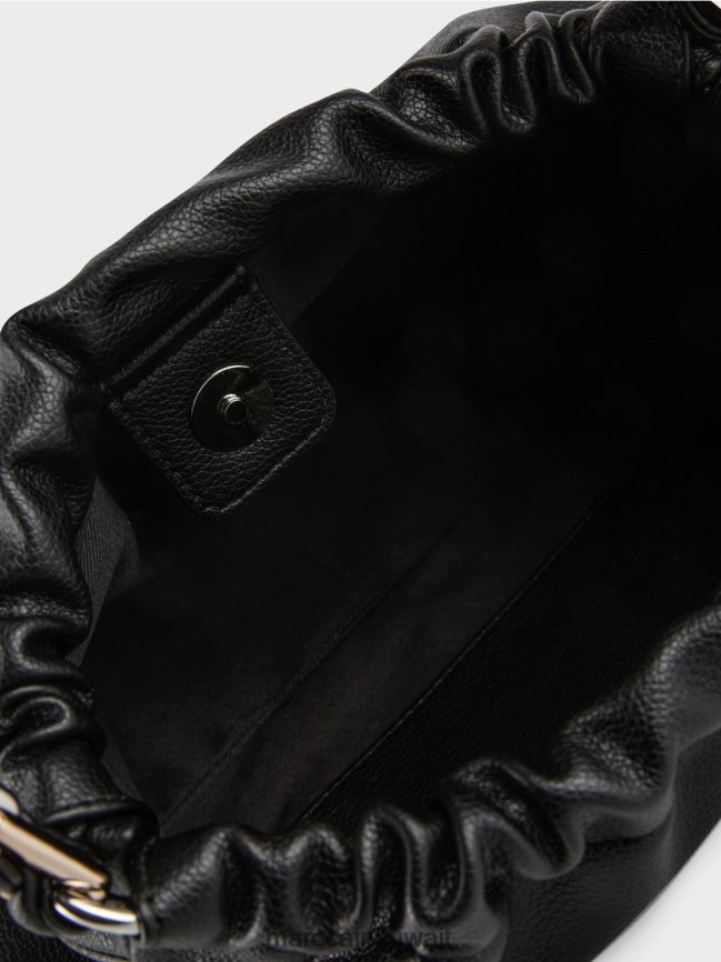 Marc Cain حقيبة كتف بمقبض مزخرف LVN0D61516 ملحق أسود