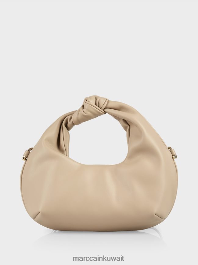 Marc Cain حقيبة صغيرة بسلسلة معدنية مزخرفة LVN0D61527 ملحق الرمال العميقة