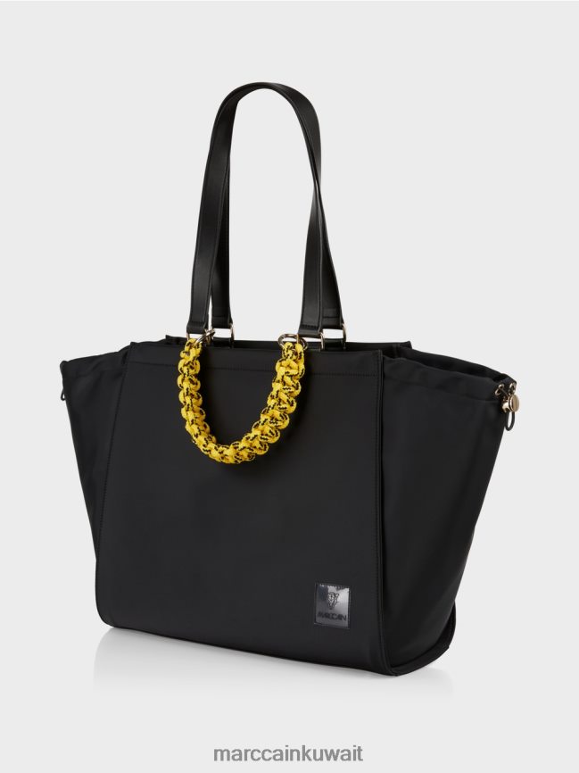 Marc Cain حقيبة بمقبض كروشيه 