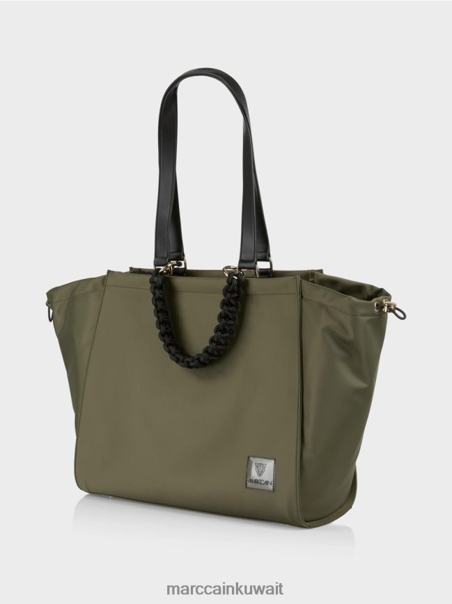 Marc Cain حقيبة بمقبض كروشيه 