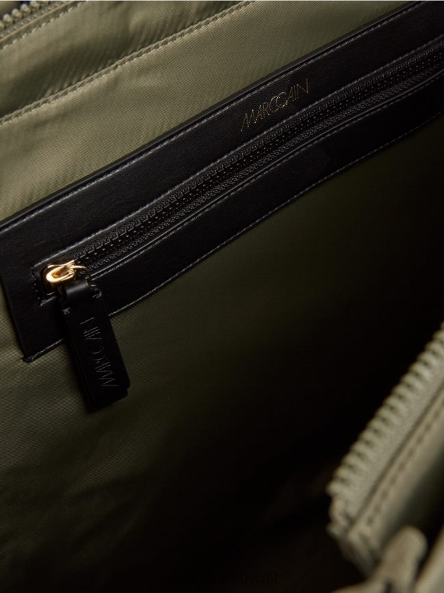 Marc Cain حقيبة بمقبض كروشيه 