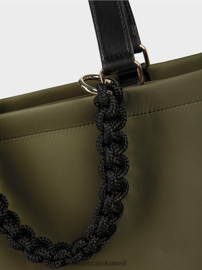 Marc Cain حقيبة بمقبض كروشيه 