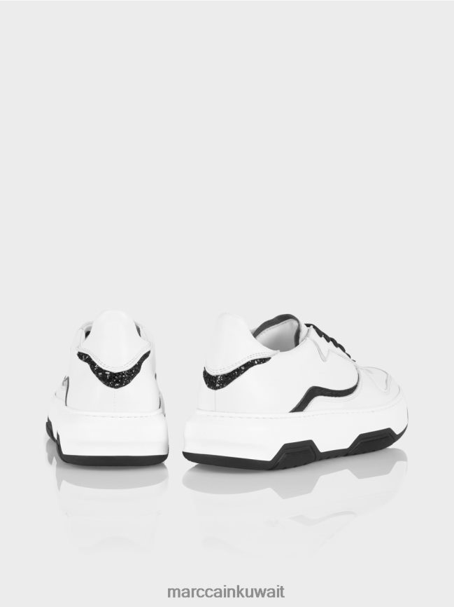 Marc Cain أحذية رياضية بتفاصيل لامعة LVN0D61553 أحذية أسود