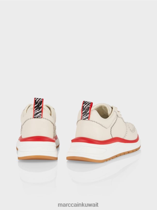 Marc Cain أحذية رياضية معاصرة LVN0D61556 أحذية كريم غامق