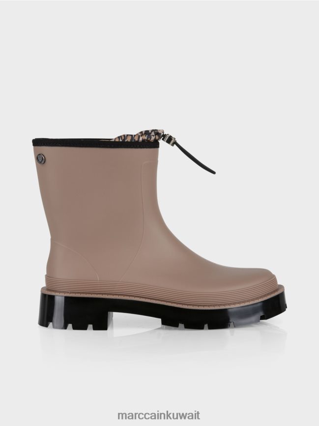 Marc Cain حذاء كاحل مطاطي مع بطانة ليو LVN0D61565 أحذية الحلوى الساطعة