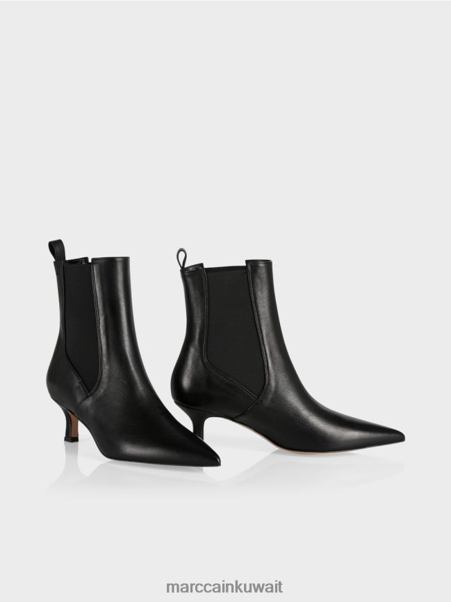 Marc Cain أحذية الكاحل الدانتيل مع إدراج LVN0D61572 أحذية أسود