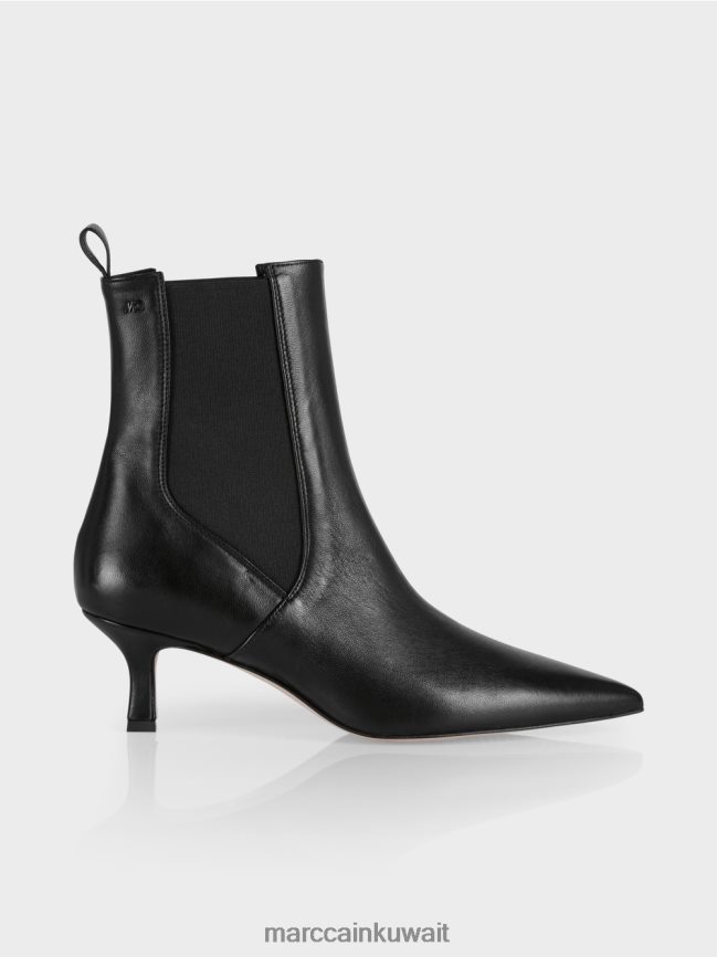 Marc Cain أحذية الكاحل الدانتيل مع إدراج LVN0D61572 أحذية أسود