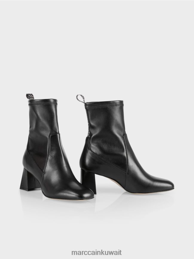 Marc Cain حذاء الكاحل مع تفاصيل ليو LVN0D61578 أحذية أسود