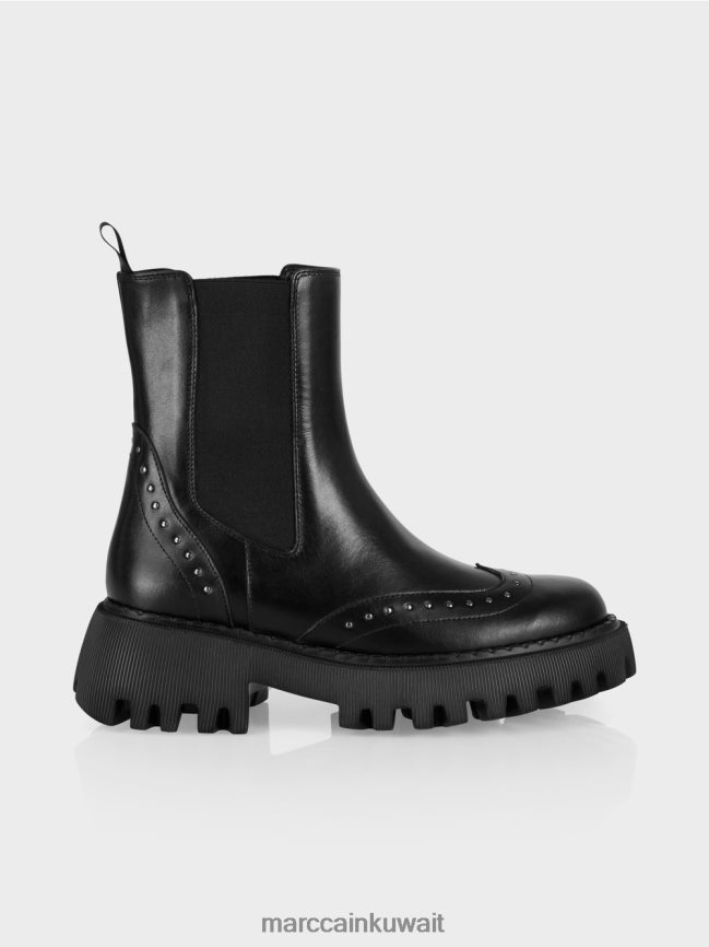 Marc Cain أحذية تشيلسي مع المسامير LVN0D61582 أحذية أسود