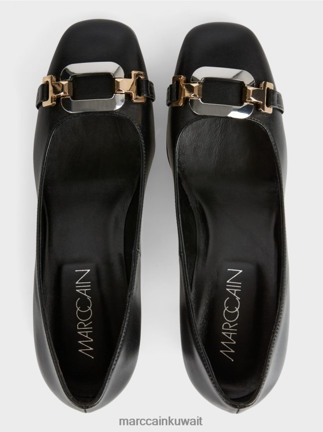 Marc Cain مضخات مع المشبك LVN0D61588 أحذية أسود