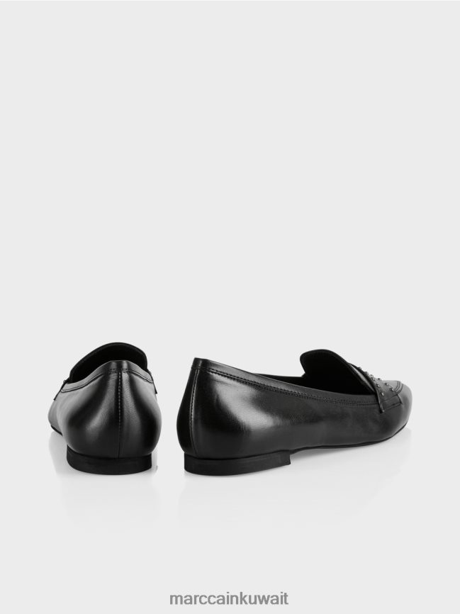 Marc Cain راقصات الباليه مع المسامير LVN0D61590 أحذية أسود