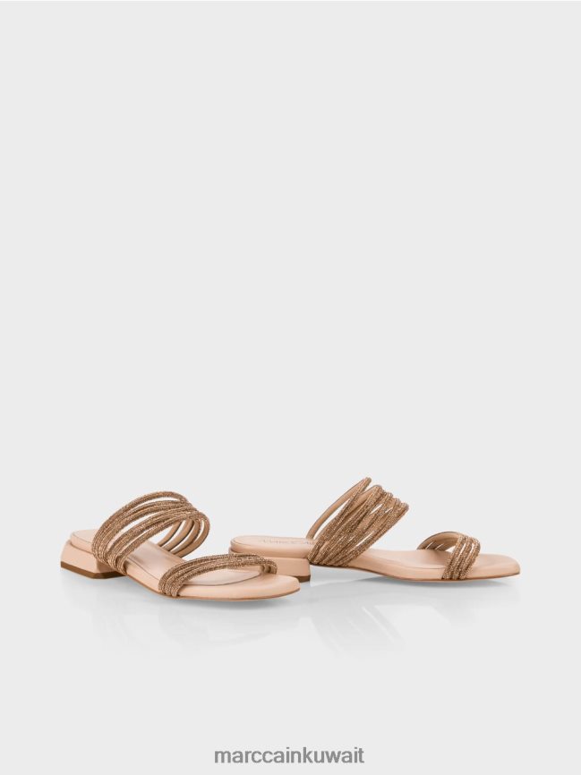 Marc Cain صندل أنيق مزين بالترتر الزجاجي LVN0D61607 أحذية بانا كوتا