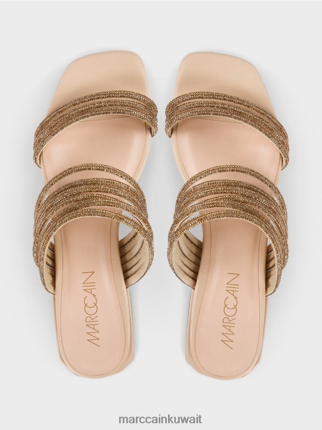 Marc Cain صندل أنيق مزين بالترتر الزجاجي LVN0D61607 أحذية بانا كوتا