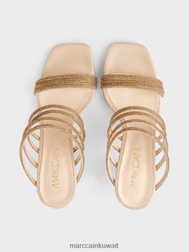 Marc Cain الصنادل الأنيقة مع الكعب الخنجر LVN0D61612 أحذية بانا كوتا