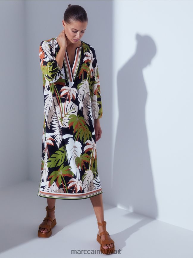 Marc Cain الصنادل مع أحزمة الكاحل LVN0D61614 أحذية مورو