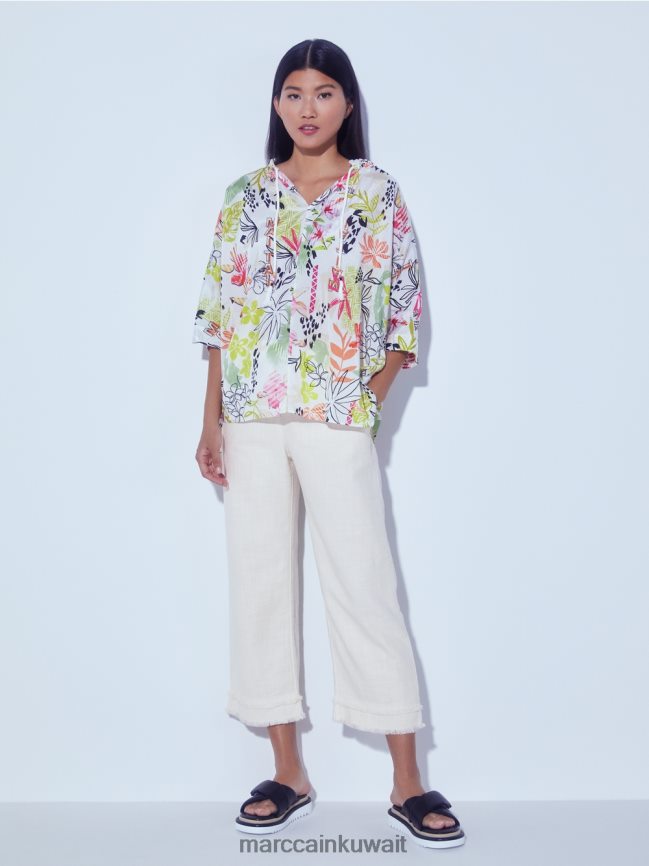 Marc Cain الصنادل مع إبزيم باللمس LVN0D61615 أحذية أسود