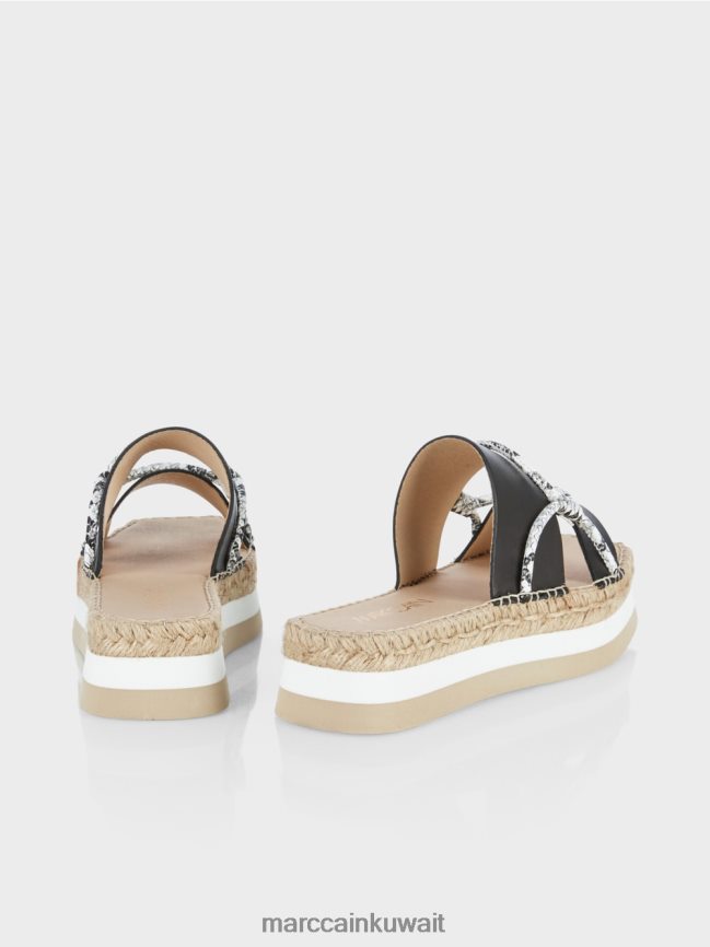 Marc Cain أحذية قماشية مزينة LVN0D61617 أحذية أسود