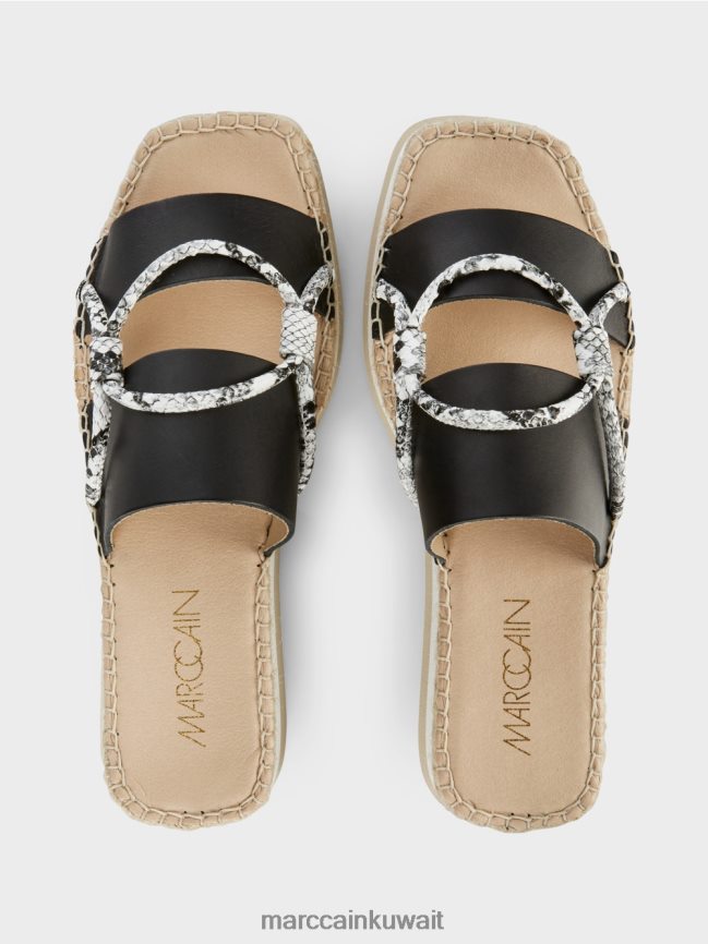 Marc Cain أحذية قماشية مزينة LVN0D61617 أحذية أسود