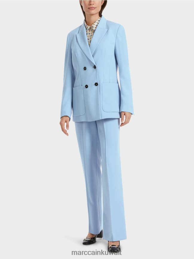 Marc Cain سترة طويلة LVN0D6162 ملابس سماء الصيف المظلمة