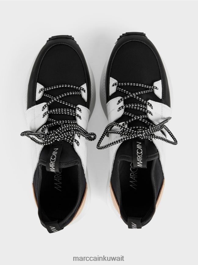 Marc Cain أحذية رياضية بألوان مختلطة LVN0D61623 أحذية أبيض