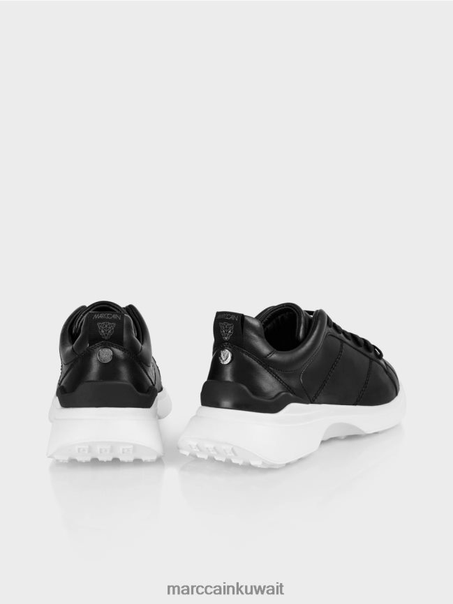 Marc Cain حذاء رياضي برباط ومخيط بشكل زخرفي LVN0D61631 أحذية أسود