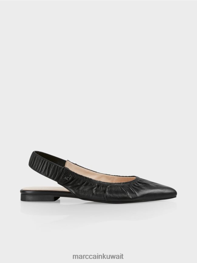 Marc Cain صندل بحزام مطاطي LVN0D61635 أحذية أسود