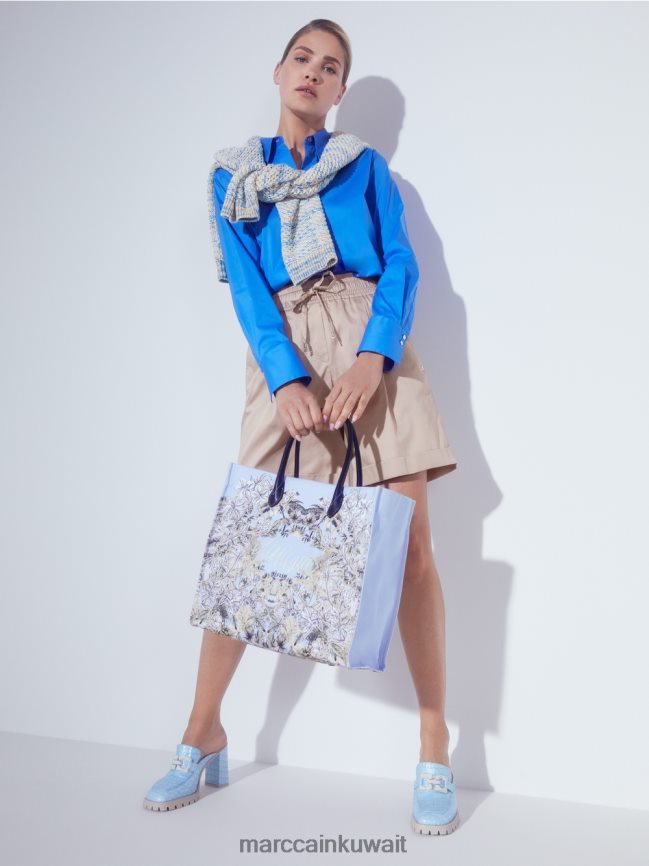 Marc Cain حذاء سهل الارتداء من جلد التمساح الصناعي 