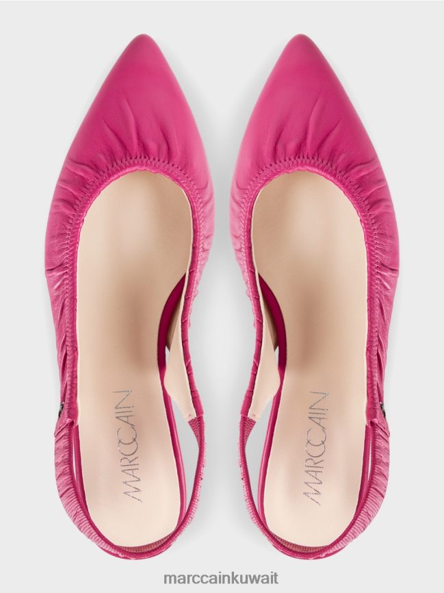 Marc Cain صندل بحزام مطاطي LVN0D61644 أحذية وردي مشرق