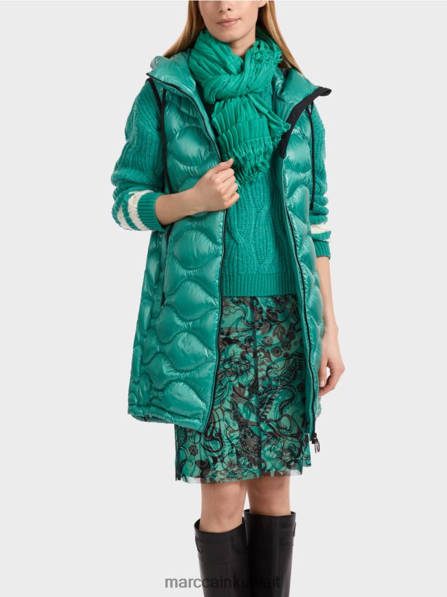 Marc Cain وشاح مع هيكل مطوي LVN0D61655 ملحق المينا