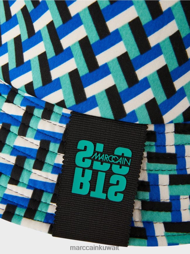 Marc Cain قبعة على طراز الصياد LVN0D61659 ملحق المينا