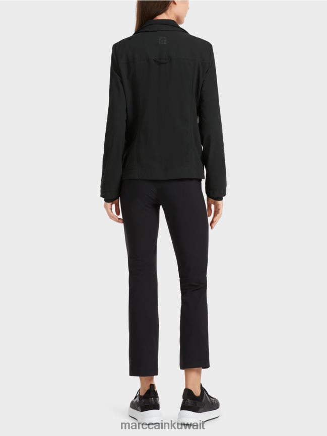 Marc Cain بليزر اثنان في واحد LVN0D6166 ملابس أسود