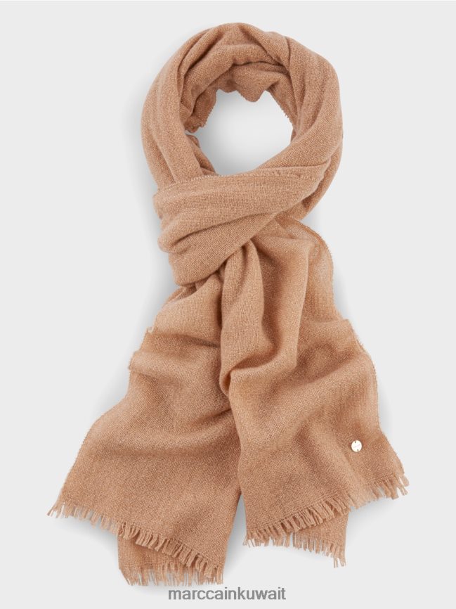 Marc Cain وشاح منسوج أنيق مع اللوريكس LVN0D61684 ملحق الحلوى الساطعة