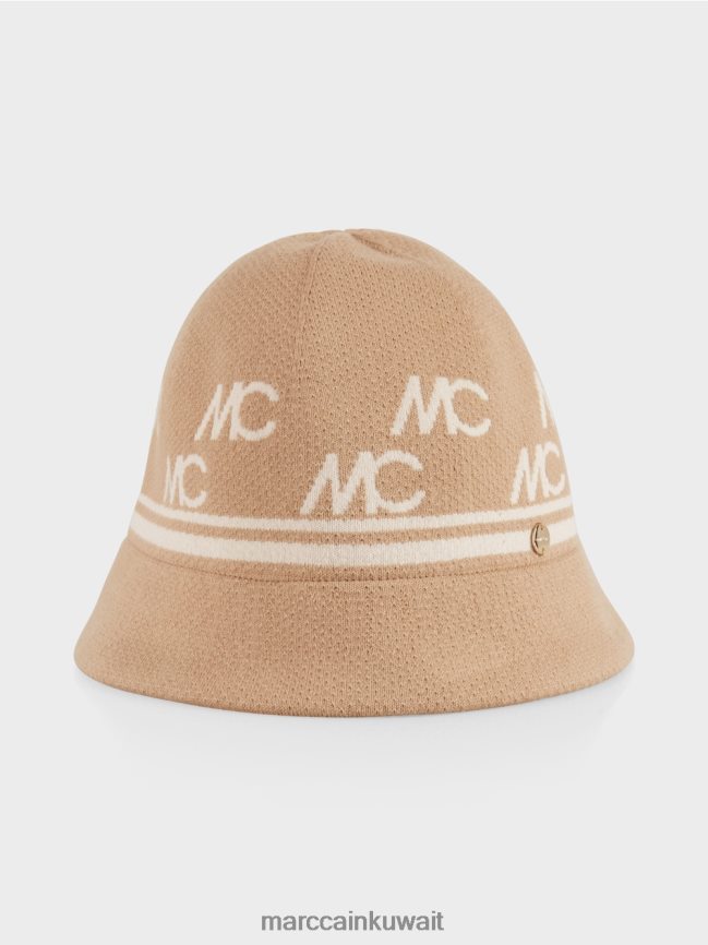 Marc Cain قبعة متماسكة عادية LVN0D61685 ملحق الحلوى الساطعة