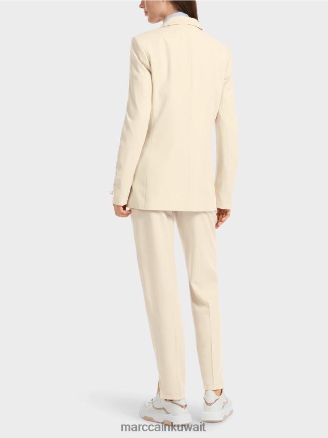 Marc Cain سترة مصممة LVN0D6168 ملابس صخرة القمر الناعمة