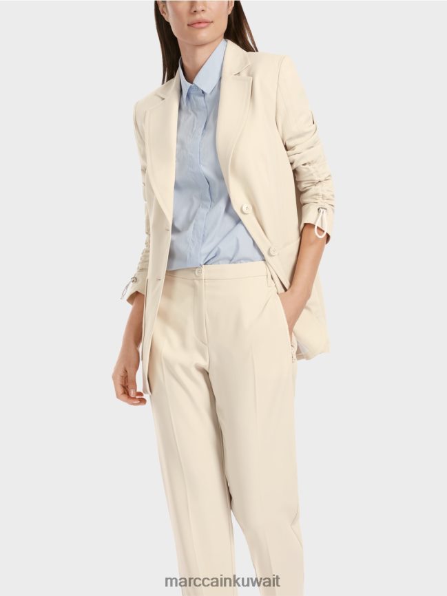 Marc Cain سترة مصممة LVN0D6168 ملابس صخرة القمر الناعمة