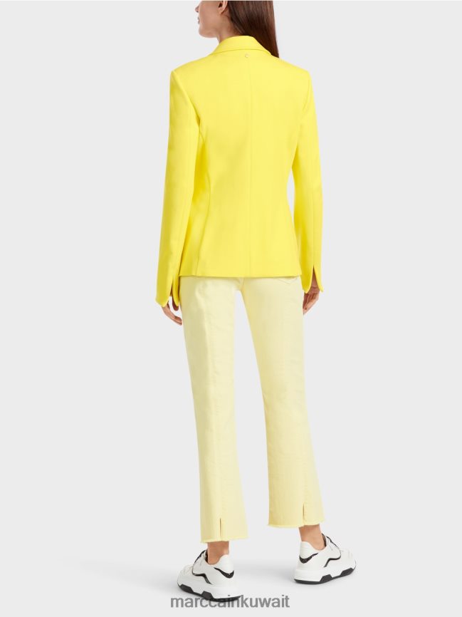 Marc Cain سترة مع طبقات الأميرة LVN0D6172 ملابس ليمون ناعم