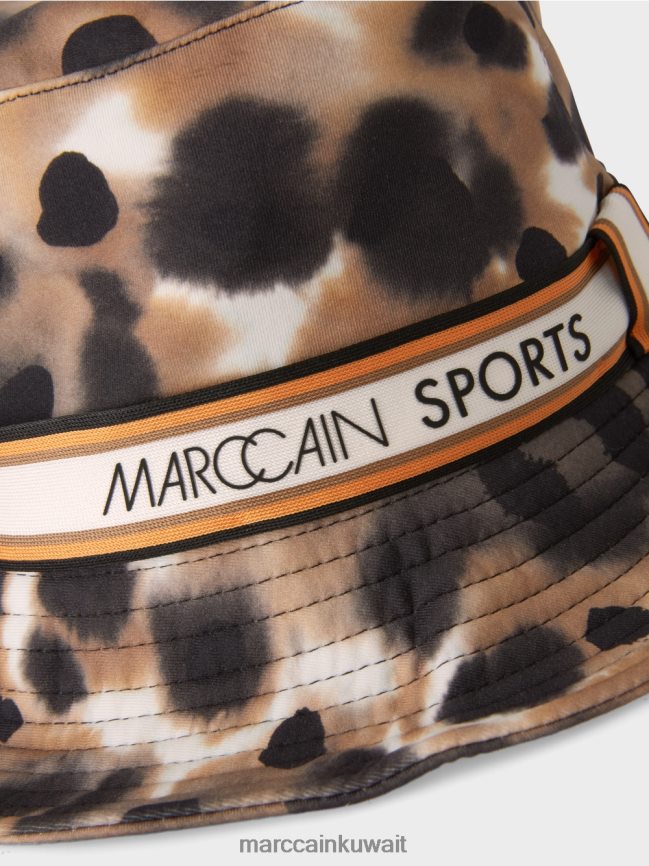 Marc Cain قبعة صياد ناعمة LVN0D61740 ملحق قهوة خفيفة